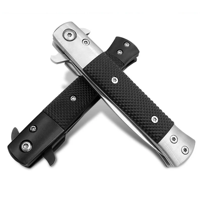 Free shipping new product Outdoor camping Resin handle folding knife self-defense portable camping tool Household knife