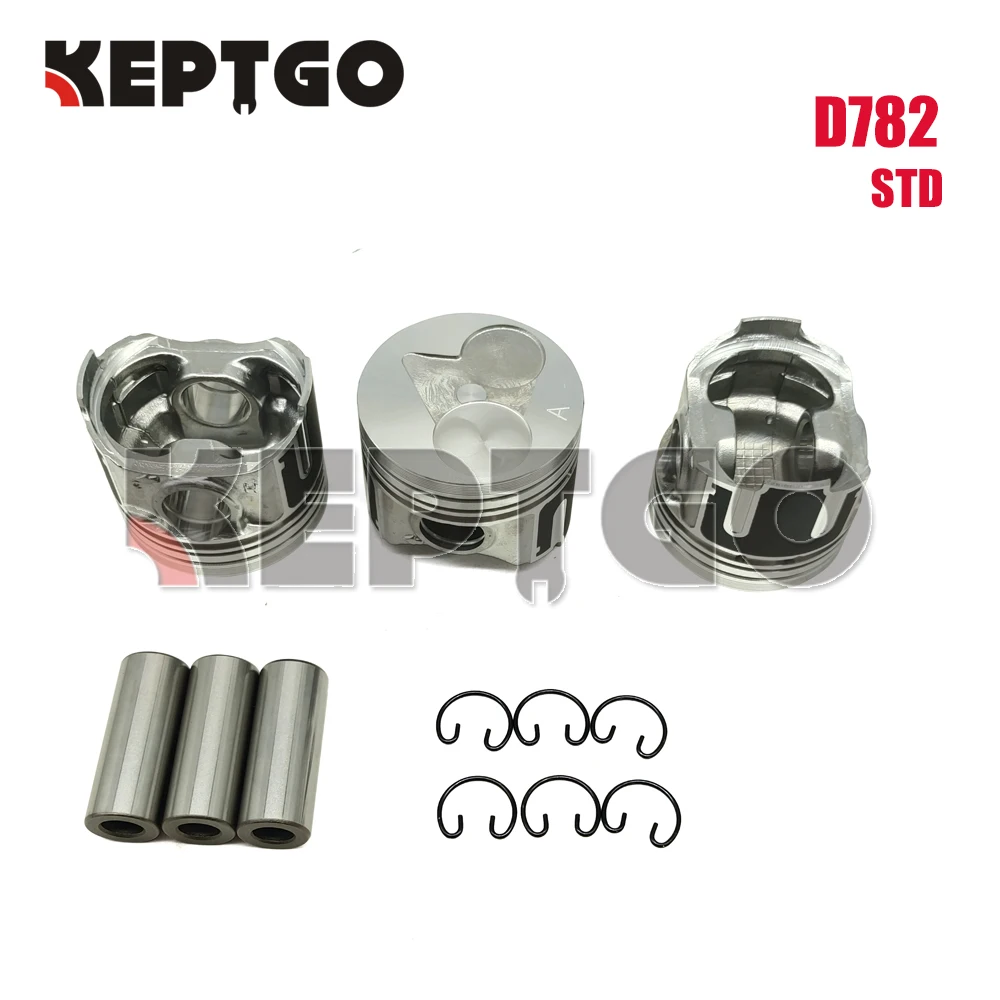 D782 D782-EBH overhaul rebuild kit parts for Kubota engine B7410 PANDA PMS 14000