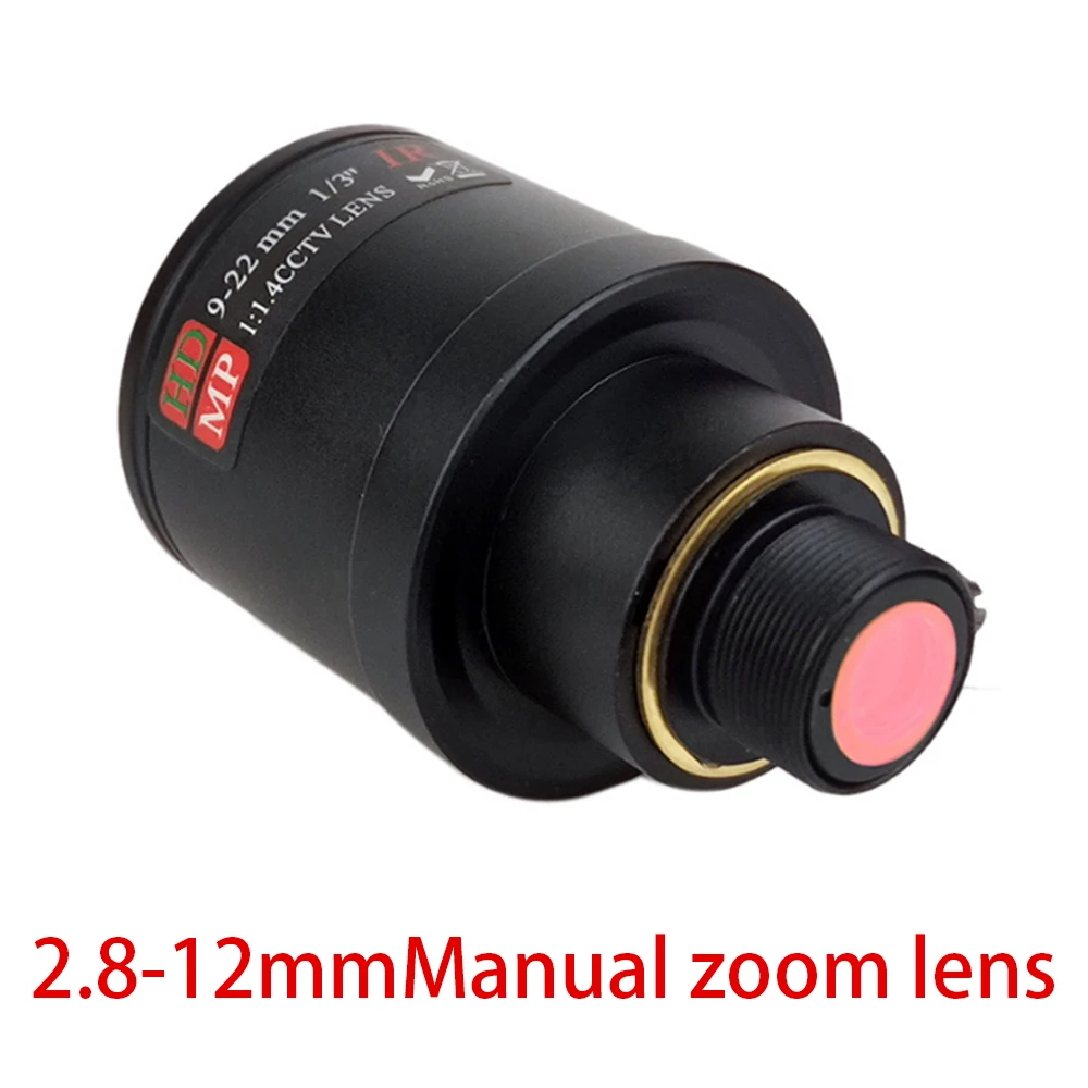 HD CCTV Camera manual varifocal Lens 2.8-12mm  M12 Manual Focus and Zoom lens For Action Cam