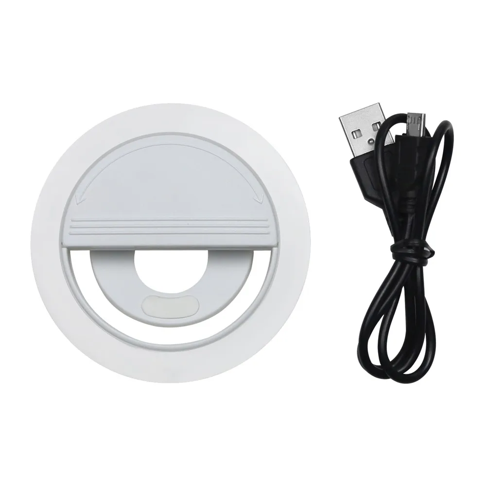 JingTider SF-002 LED Selfile Flash Light 36 LED Bulbs MINI LED Right Light High Quality 5600K For Female Selfies Rechargeable