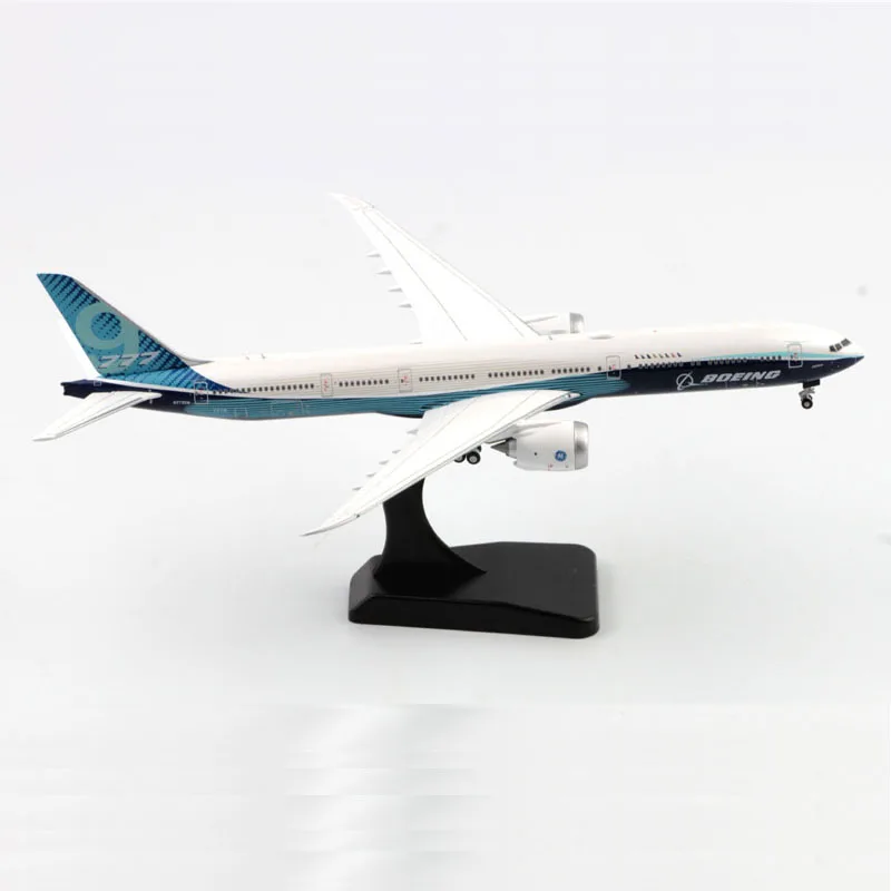 19CM 1/400 Scale LH4160 B777-9x 777 N779XW  Prototype Airlines Plane Model Toy Alloy Lading Gear Aircraft Collectible Toy