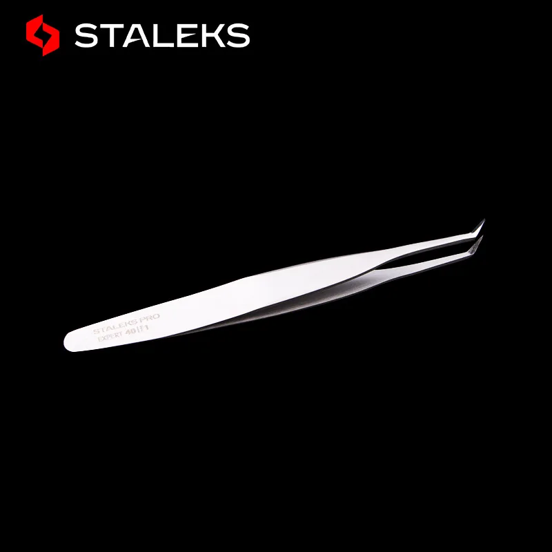 

Stainless Steel Eyelash Tweezers High-Precision Anti Static Eyelash Grafting Flowering Essential Tweezers