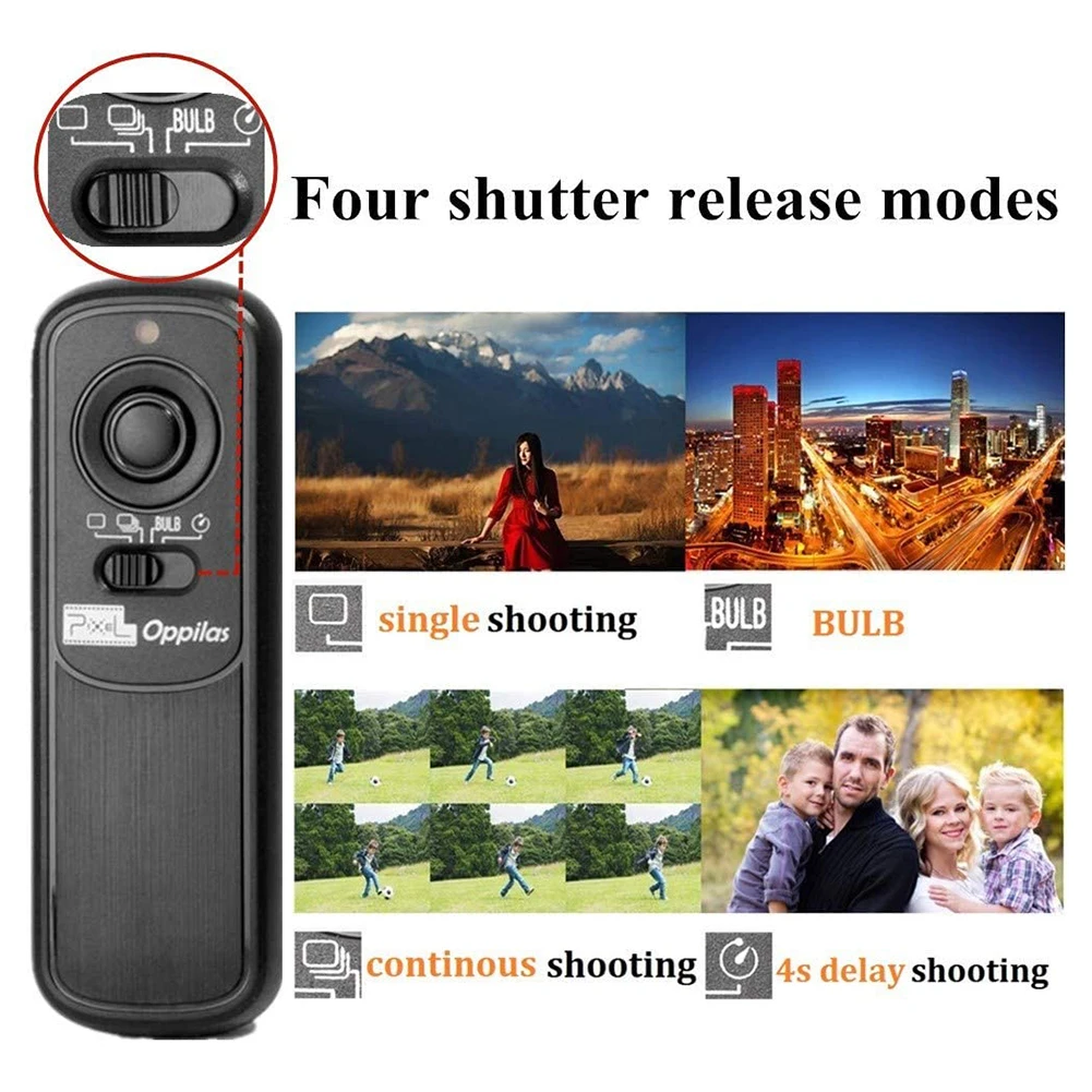 픽셀 RW-221 무선 원격 사령관 셔터 릴리즈 RW 221 E3 캐논 펜탁스 삼성 시그마 카메라 VS TW-283 RS-60E3