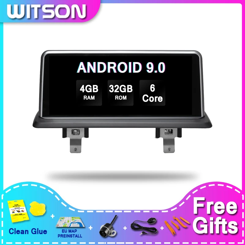 WITSON BMW BIG SCREEN Android  9.0 Car DVD Gps For BMW 1 Series E87  4GB Ram 32GB Rom Car DVD Player with Gps