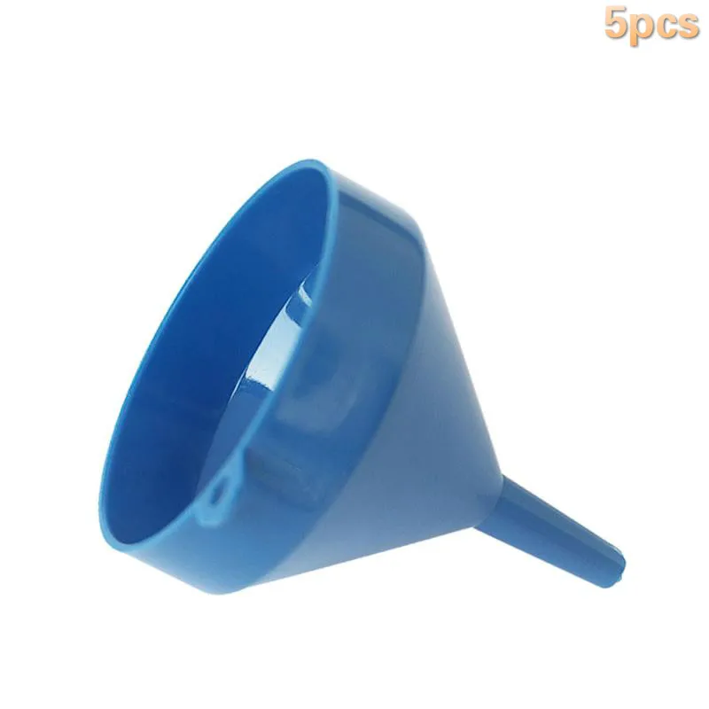 5PCS Plastic Telescopic Funnel For Kitchen Tools Grade Jam Spice Large Canned Funnel