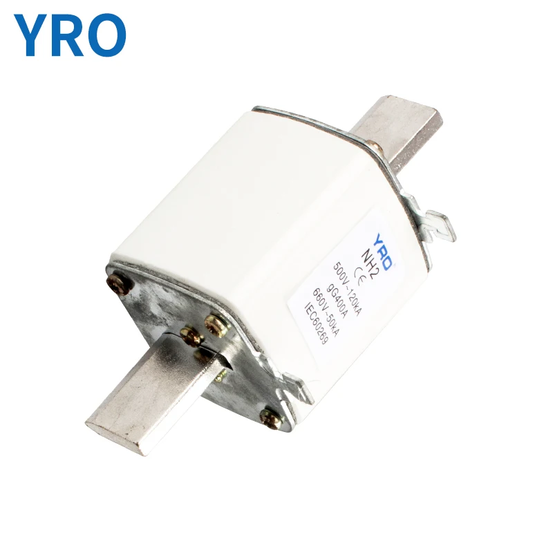 NH1 Knife Contact Fuse Plug-In Ceramic 250A RT36 Core Low Voltage Fuse Tube