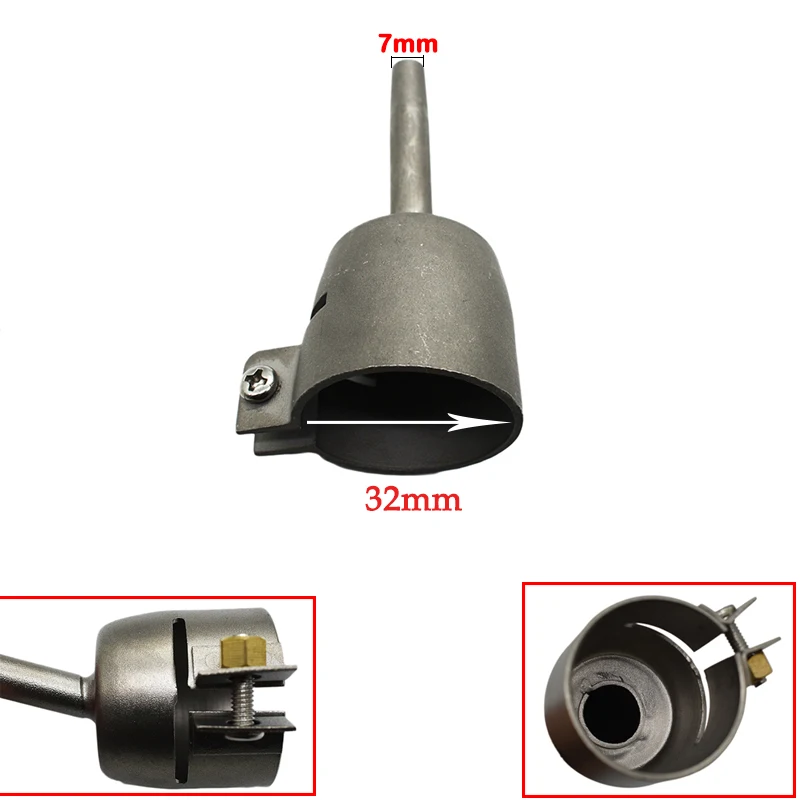 4pcs Speed Welding Nozzles For PVC Plastic Hot Heat Air Gun 5mm Weld Tip Titanium Alloy Y Type 5mm/8mm For Plastic Viny