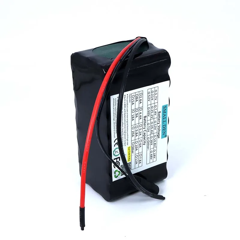 SMALLDEN 24V 10Ah 7S3P 18650แบตเตอรี่ชาร์จได้29.4Vไฟฟ้าจักรยานMoped Li-Ionแบตเตอรี่15A BMS Protection