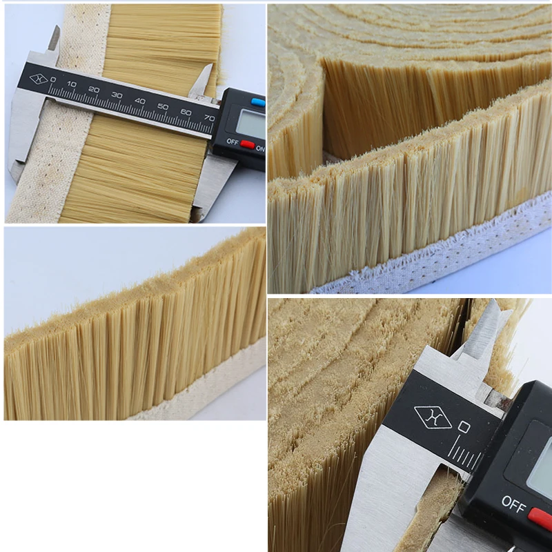 70mm/100mm 브러시 진공 청소기 조각 기계 CNC 브러시 진공 청소기 목공 1M 용 먼지 커버