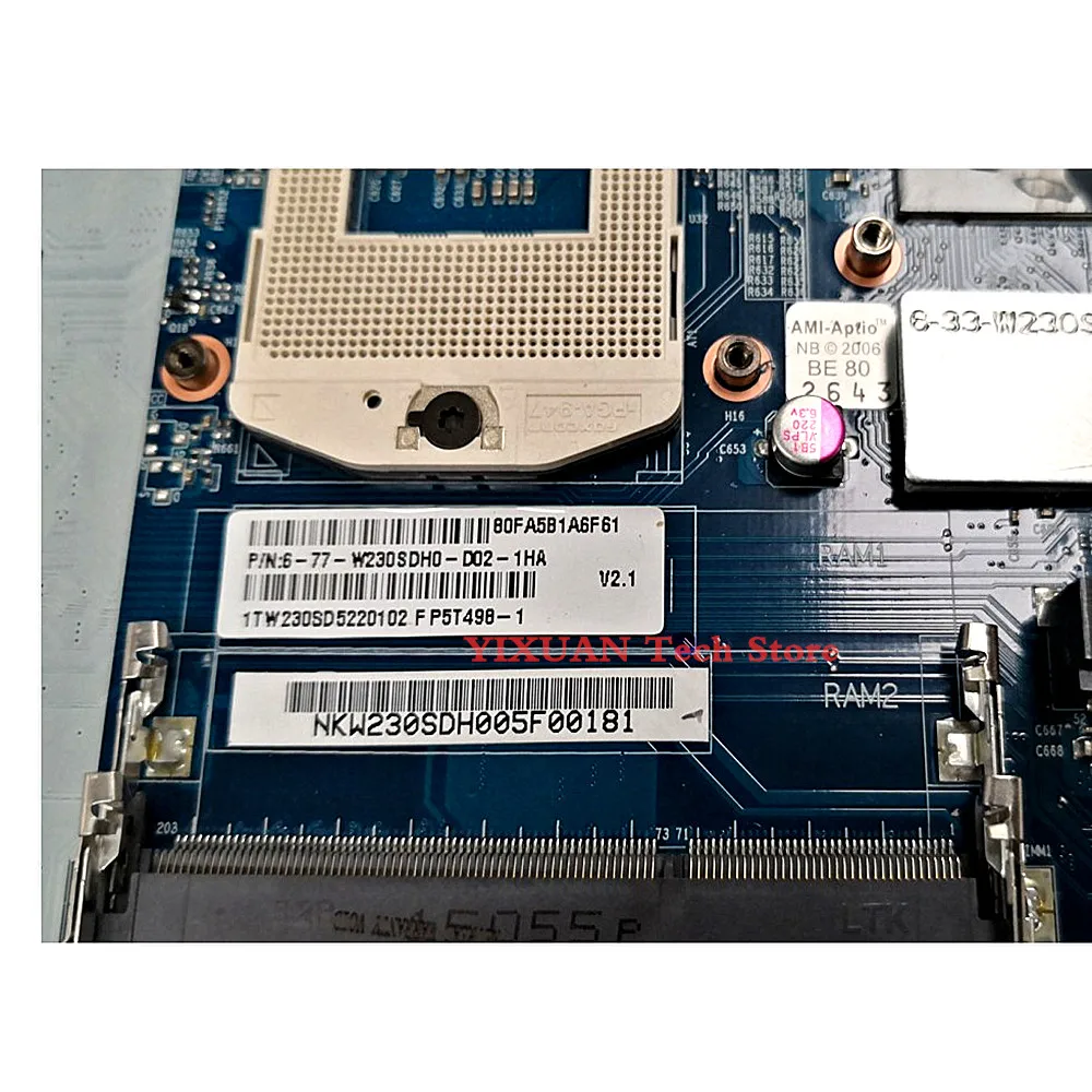 Imagem -03 - Placa-mãe Gtx 960m Clevo W230st W230sd Usada com Gráficos 100 Testes