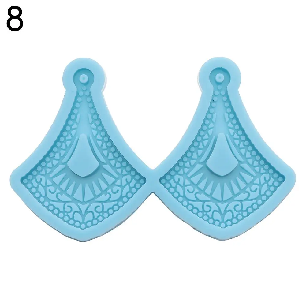 

DIY Silicone Crafts Earrings Mold Epoxy Resin Mold Keychain Pendant Ear Studs