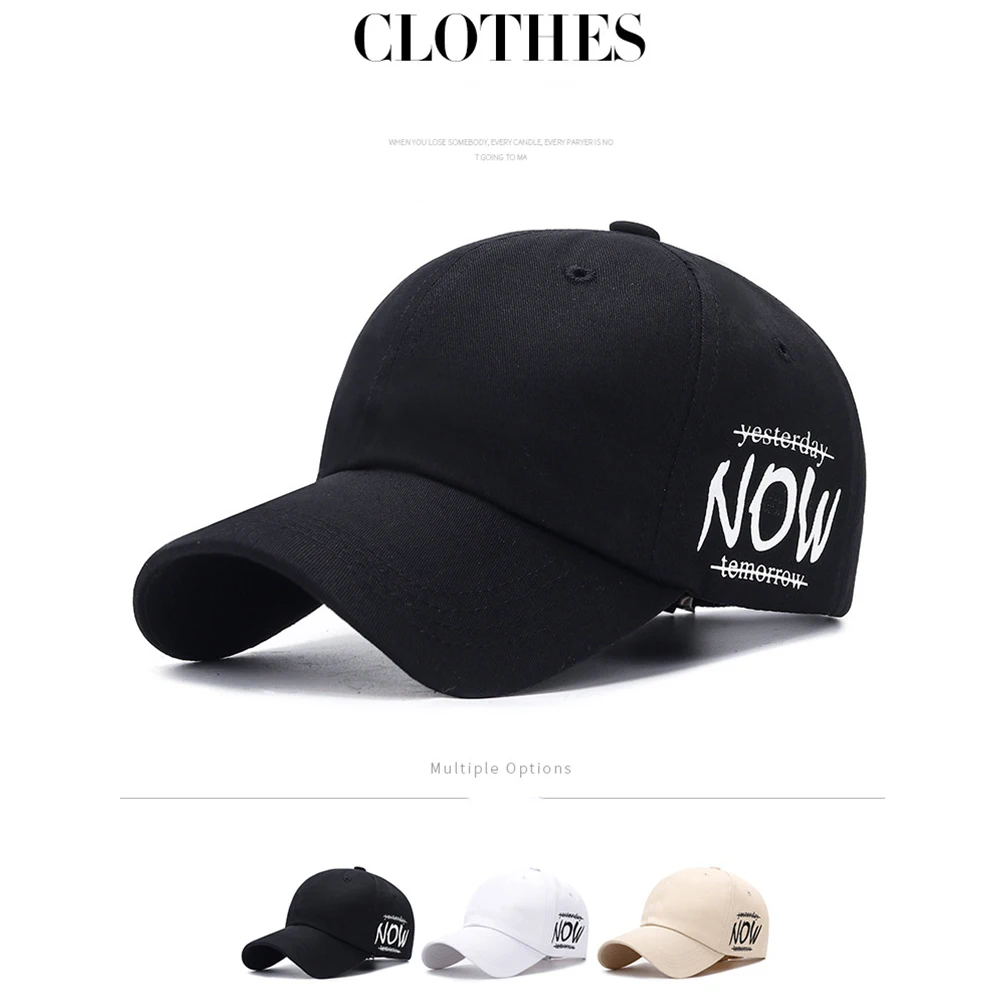 FS 2024 Trendy Black White Beige Women Baseball Cap Cotton Trucker Hats For Men Snapback Hip Hop Caps Gorras Para Hombres