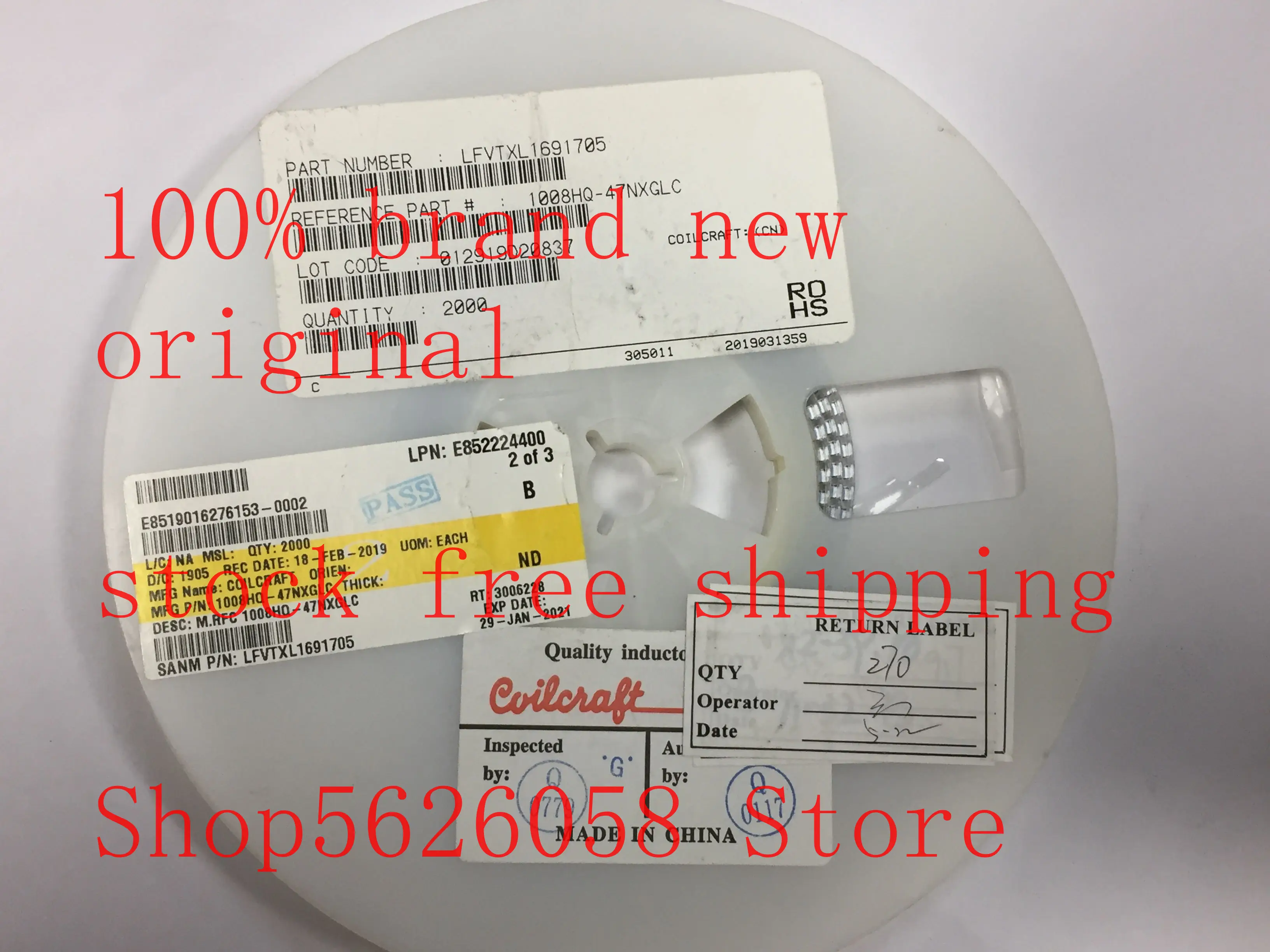 

1008HQ-47NXGLC SMD 100% new original freeshipping 50PCS-3000PCS/LOT STOCK