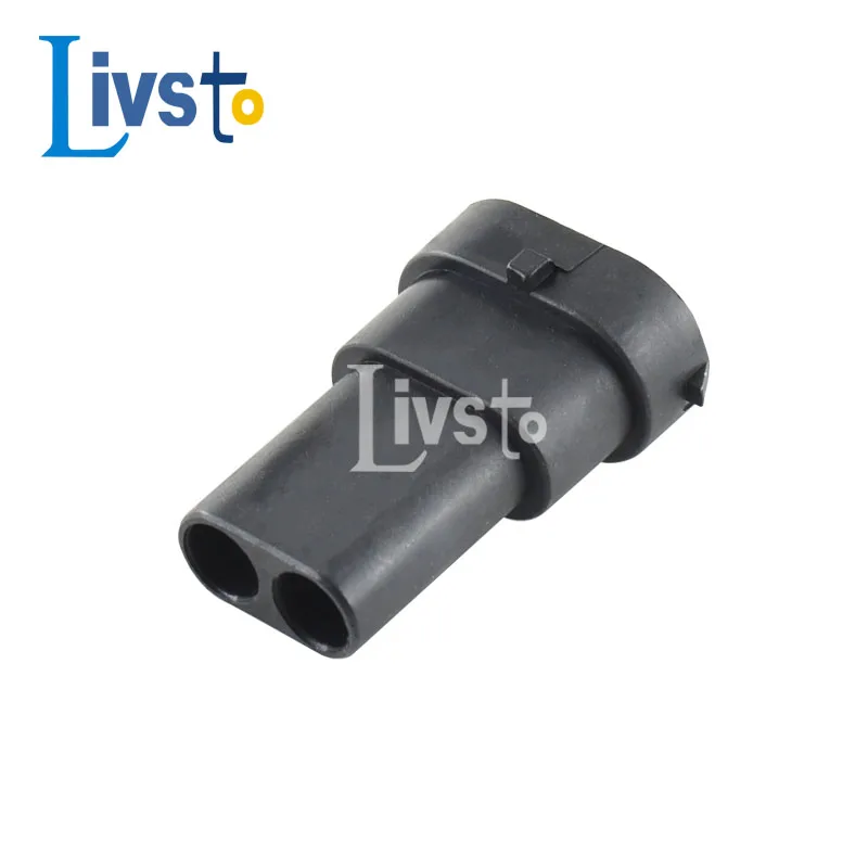 Delphi 2 Pin Way Automotive Sealed Connector Mistlamp Licht Socket H11 H8 H9 Xenon Plug 12124819 12124817
