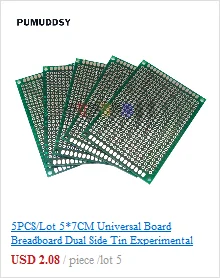 FPC FFC 0.5MM 1.0MM Pitch Conversion Board DIY PCB Board 6P~60P 6 8 10 20 24 26 30 34 40 50 60 P Connector For Cable Transfer