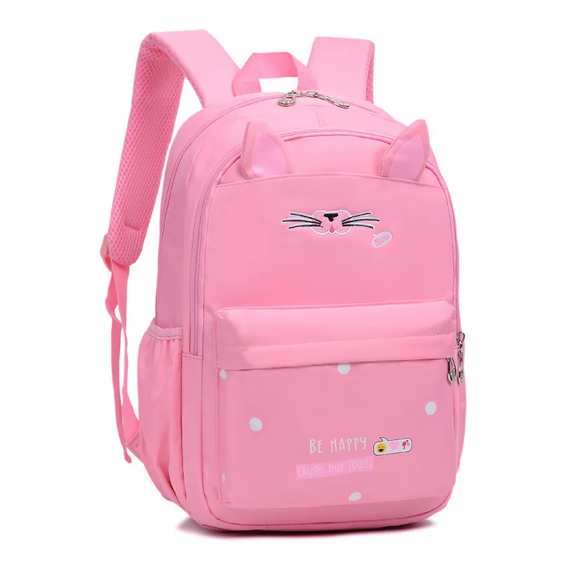 Children School Bags Girls Kids Satchel Waterproof Orthopedic Backpack Cat Schoolbags Primary School Backpack Mochilas Infanti