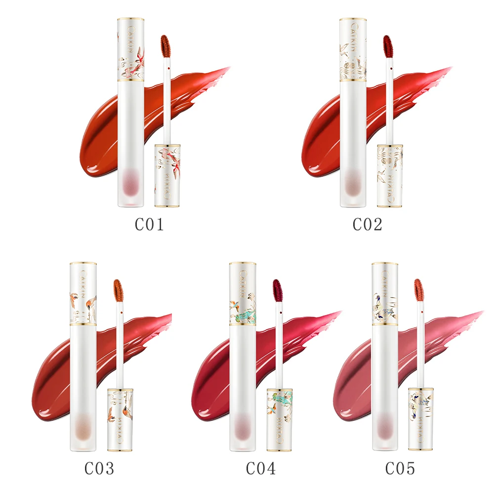 CARKIN Makeup Lip Gloss, Glitter & Satin Lip Gloss,Waterproof Long Lasting Moisturizing Lipstick