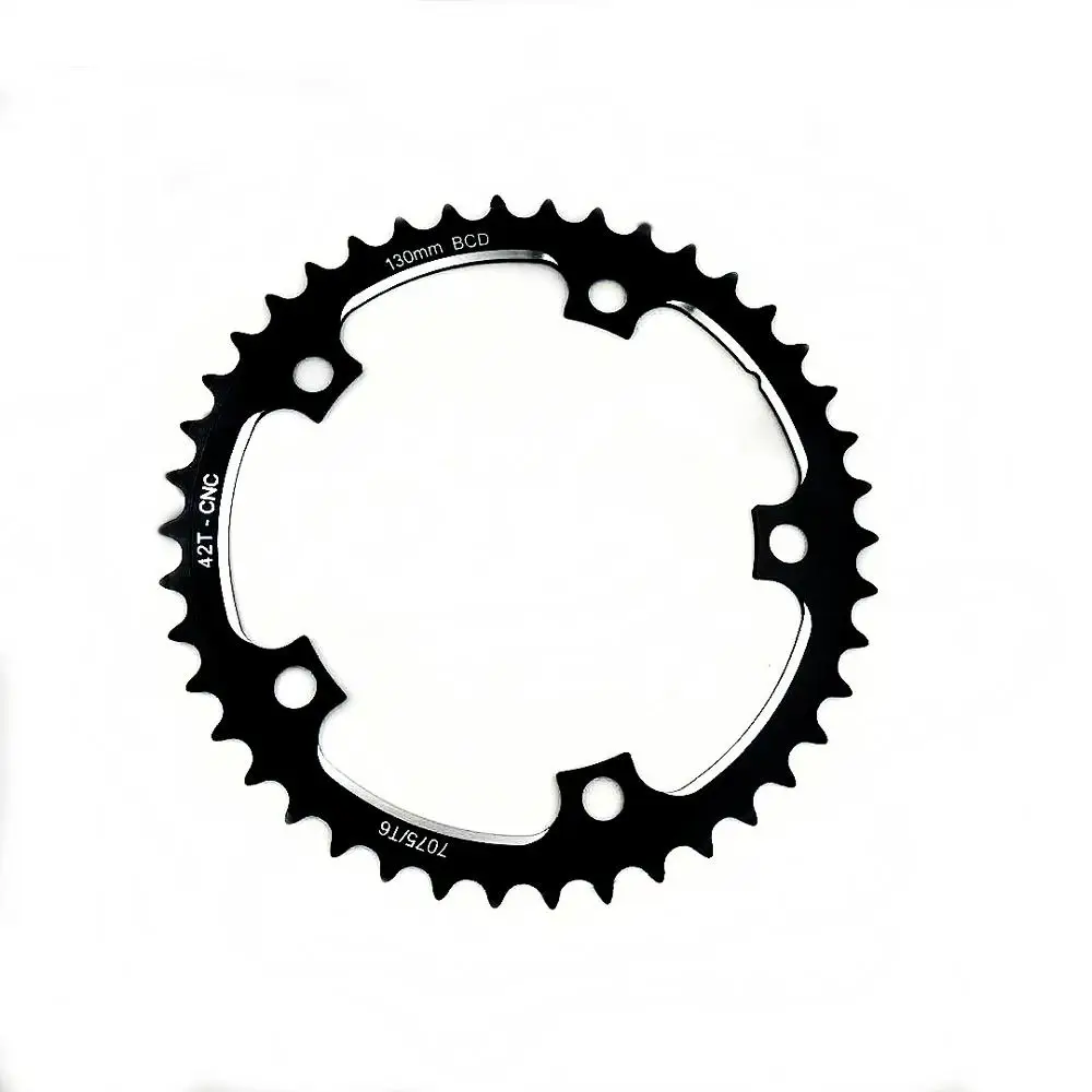 

DRIVELINE CNC 42T road bike TT chainring 130BCD