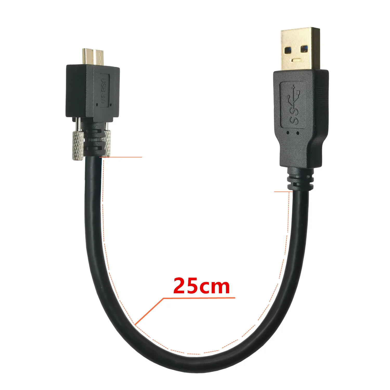 Double bend USB 3.0 Type A 90 Degree Left&Right Angled to Micro B Male Cable for Samsung S5 Note 3 HDD External Hard Drive Disk