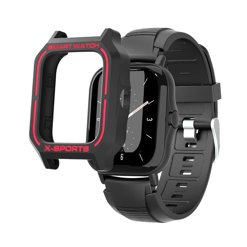 SIKAI 2020 New Case for Amazfit GTS2 TPU Shell Cover Protect Band Strap Bracelet Charger For Xiaomi Huami Amazfit GTS 2e Watch