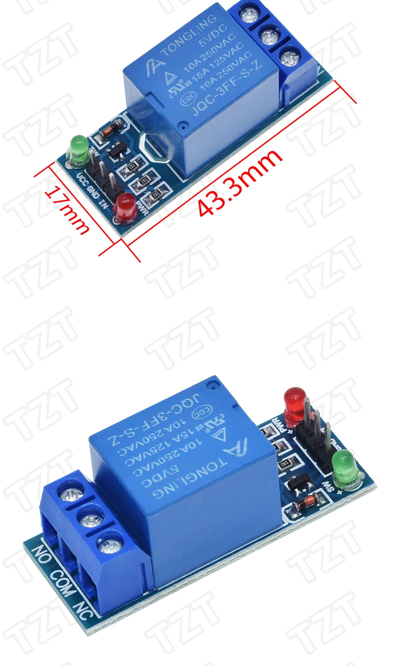 1/3 Stück 5V 1 2 4 6 8 Kanal Relaismodul mit Optokoppler Relaisausgang 12V 1 2 4 8 Wege Relaismodul für Arduino Raspberry Pi – Detail 3