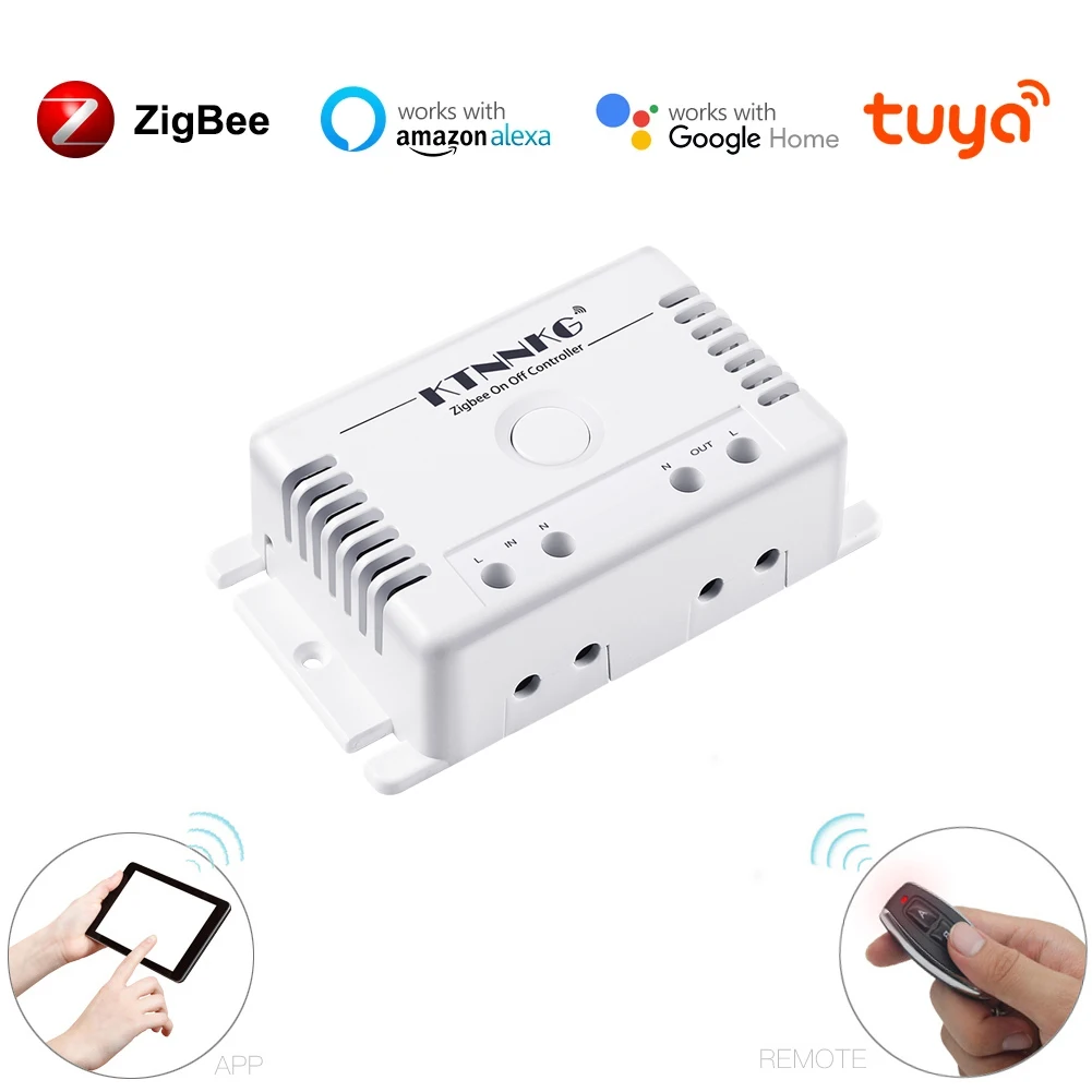 

KTNNKG Remote Control Home220V-10A TuYa ZIGBEE Can Be Used With DIY Smart Home Control RF Remote Controller And Alexa Smart Home