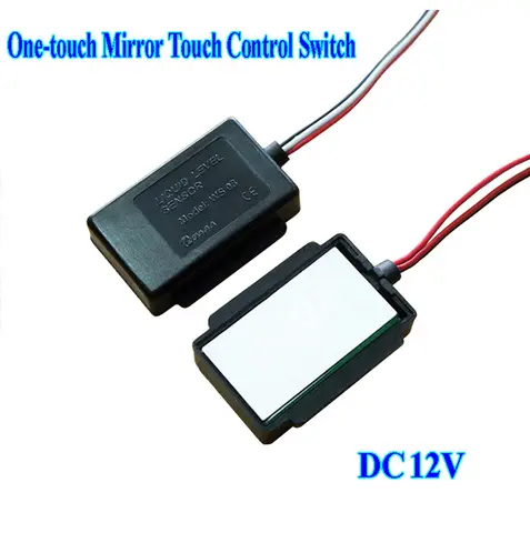 DC 12V One-touch Mirror Touch Control Switch For Kitchen Bathroom Glass Lamp Mirror Light LED