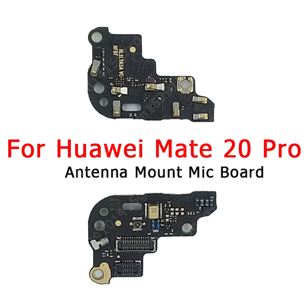 For Huawei Mate 20 Pro SIM Card Slot Signal Antenna Mount Mic Microphone Board Flex Socket Replacement Spare Parts