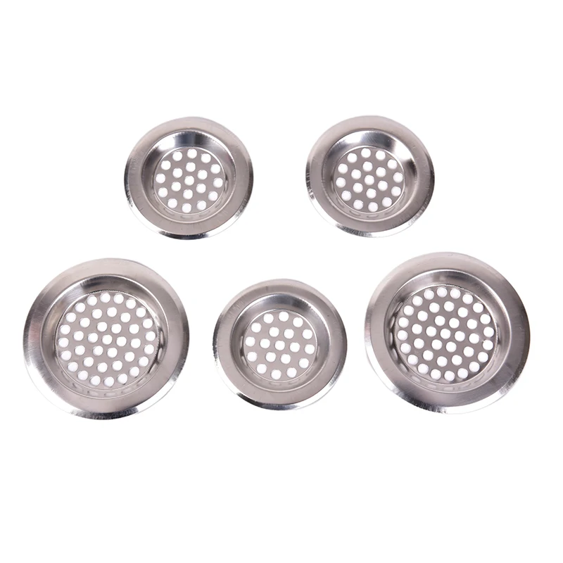 1pcs Practical 60/75mm Stainless Steel Sink Stopper Plug For Bath Drain Drainer Strainer Basin Water Rubber Sink Filter Cover