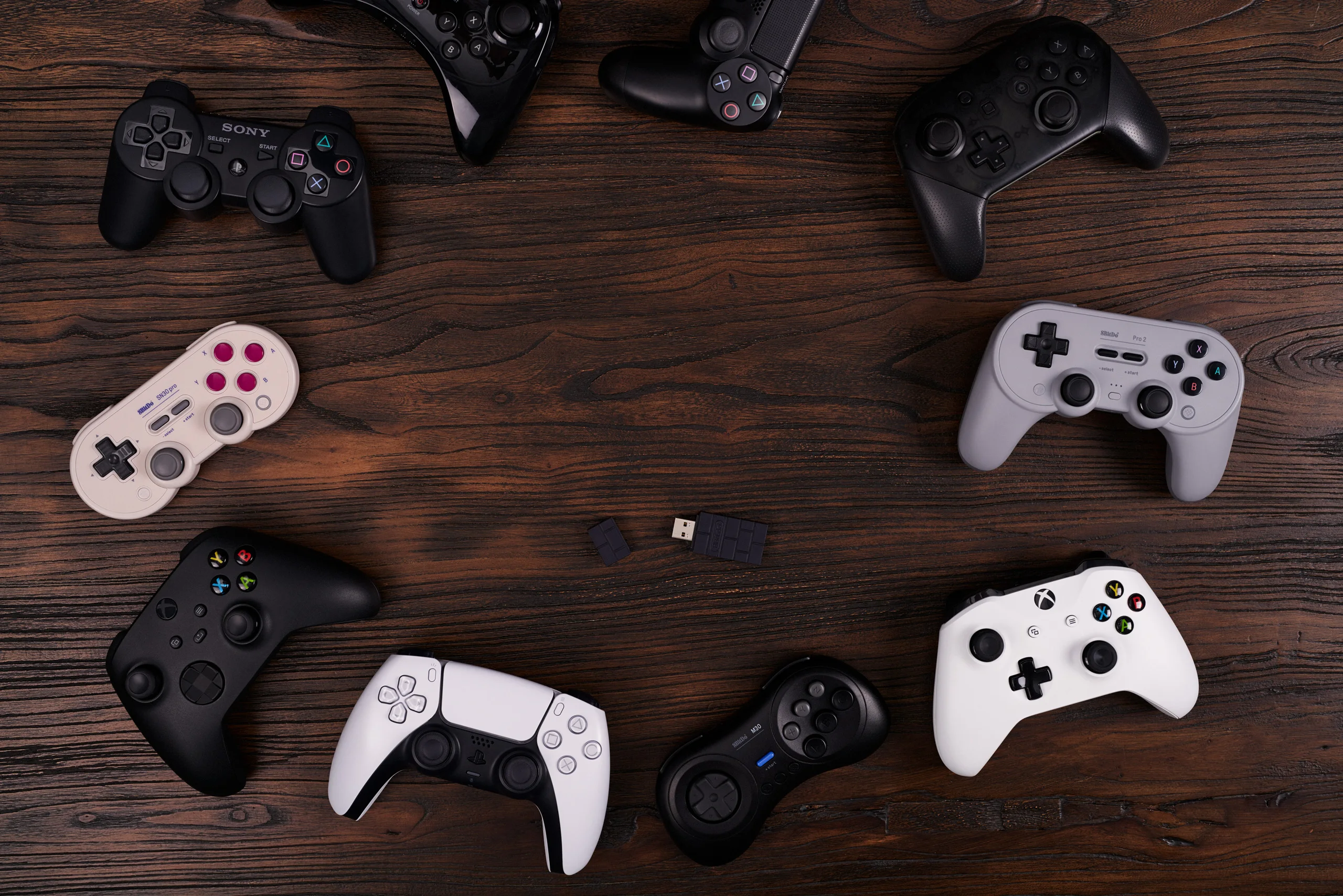 8Bitdo Wireless Bluetooth USB RR Adapter für Switch Windows Mac Raspberry Pi Switch Lite NS OLED Unterstützung PS3 PS4 PS5 Controller – Detail 2