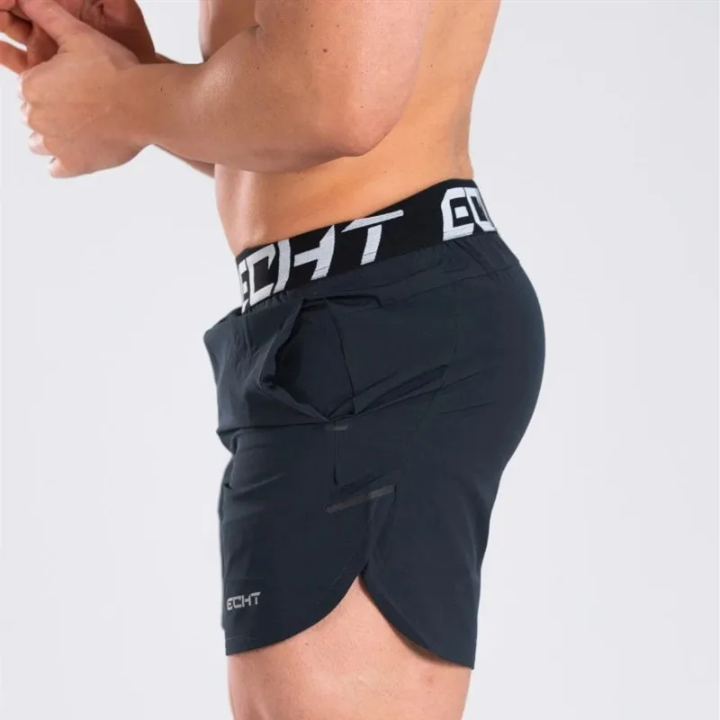 Pantaloncini da corsa da uomo nuovi di zecca pantaloncini traspiranti ad asciugatura rapida pantaloni sportivi da Bodybuilding Fitness Short Jogger