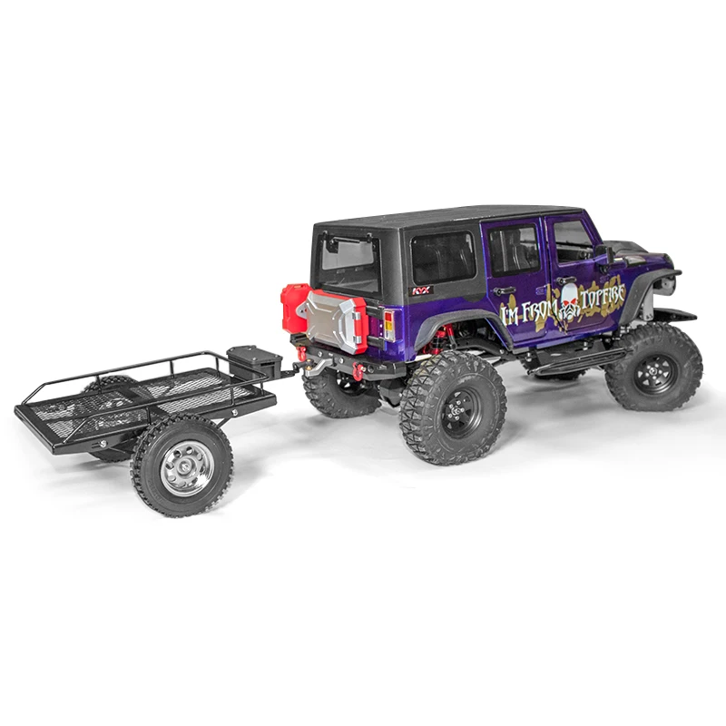 Kyx corrida de metal rc reboque funil quadro simulação para rock crawler trail TRX-4 trx4 axial scx10 rc4wd d90 cc01 rastreador