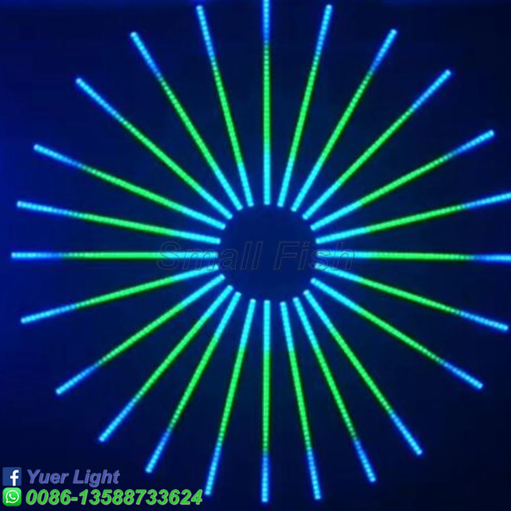 High Quality Pixel Light 40X0.5W RGB LED SMD 5050 DMX 512 ArtNet OR Arkaos KlingNet Control Stage Disco DJ Club Effect Light