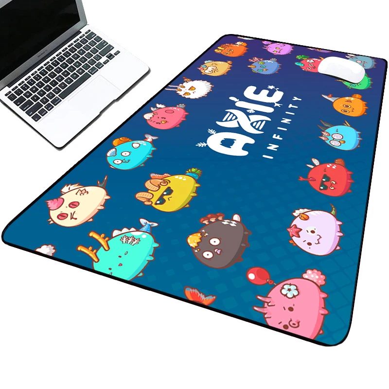 

Game Pad Desk Mat Axie Infinity Setup Gamer Gamer Carpet Computer and Office Mouse Pad Xxl Desk Accessory Table Mat Pc Gaming
