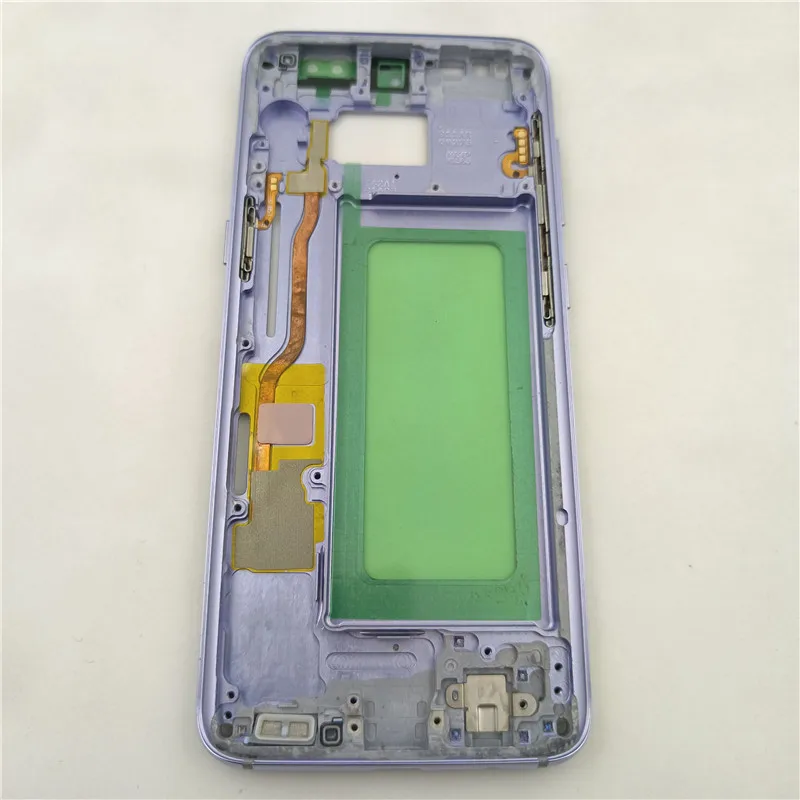 Middle Frame For Samsung Galaxy S8 G950 S8+ S8 Plus G955F Phone Housing Chassis LCD Plate With Power Volume button