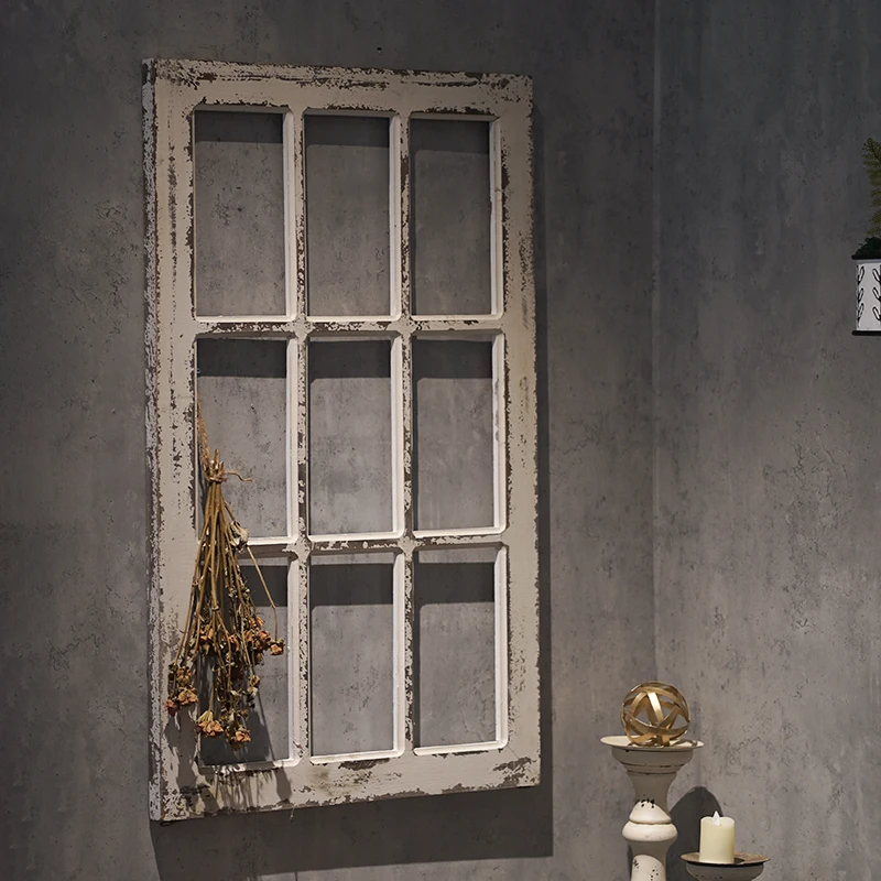 

Shabby Chic White Decorative Wooden Window Frames Designs