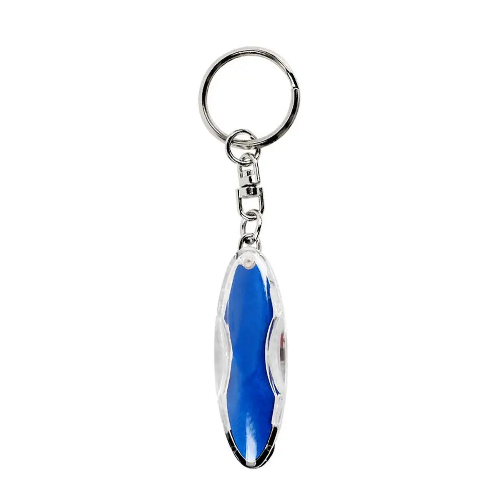 Anti-Static Keychain Human Body Car Static Eliminator Secondary Electricity Discharge ESD Keyring Chromed Magnetic Head