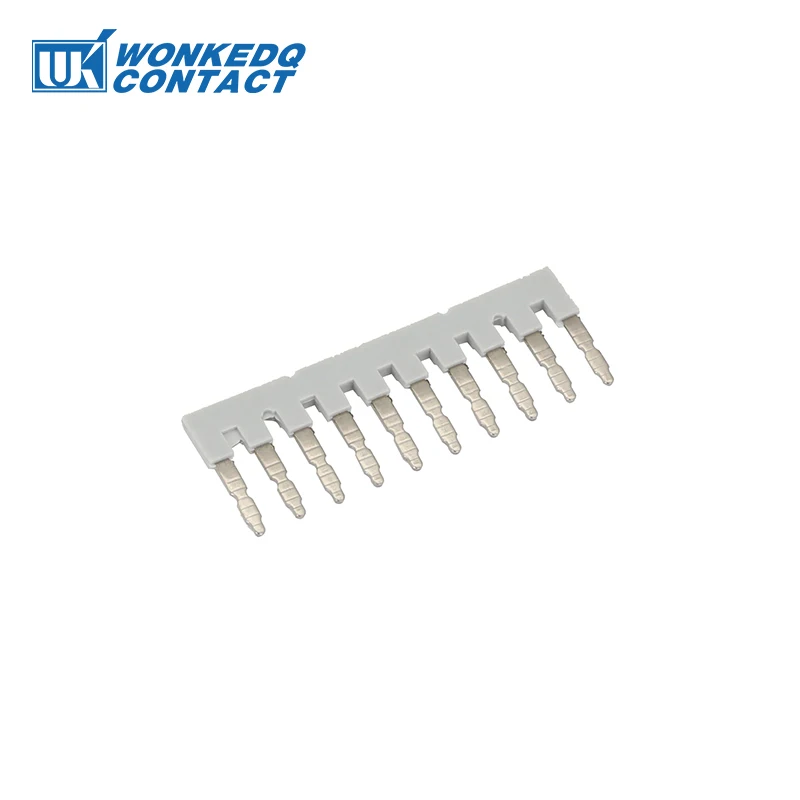 1Pc EB10-6 Jumpers For UK-2.5B/5N UKK/UKKB-5 UDK4 DIKD1.5 Connector EB 10-6 DIN Rail Terminal Block Accessories Insertion Bridge