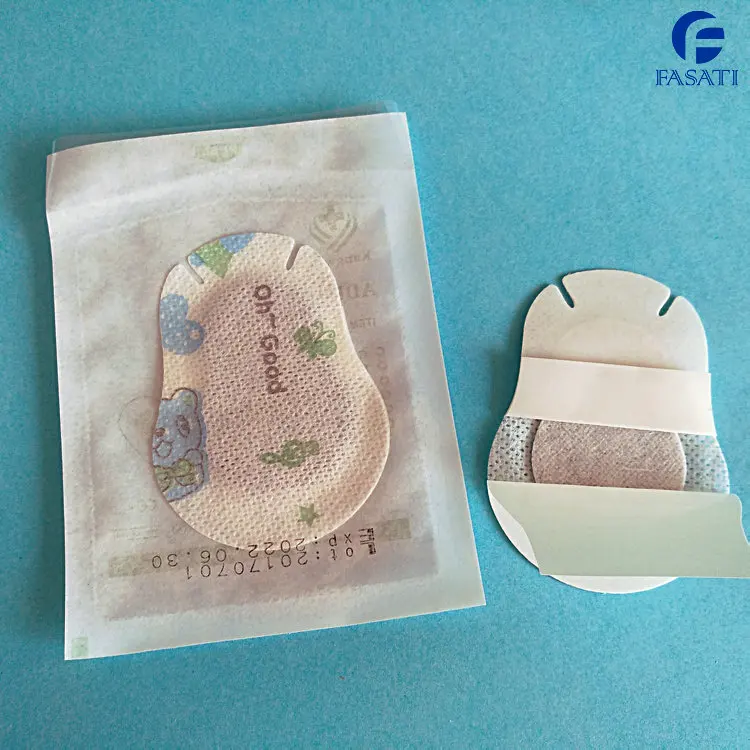 50pcs 5.5 6.5 * 9.5cm postoperative sterilized eye mask self adhesive dressing health non-woven fabric shading eye pad wound