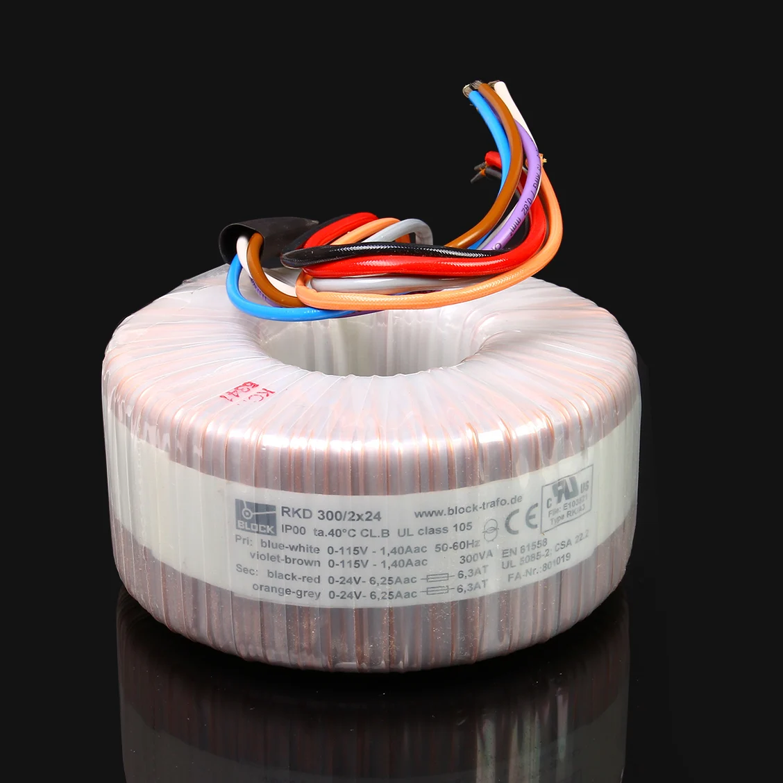 BLOCK 300W Power Amplifier DAC PreAMP Transformer 300W double 18V 24V Original authentic 300VA Toroidal transformer