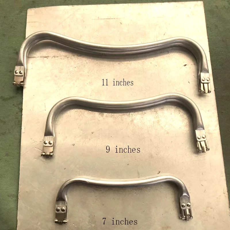 7 inch 9 inch 11 inch Bag Frame For Purse Doctor Purse Frame Metal Aluminium Tube Frame Bag Handle Accessories Clutch Bag Parts