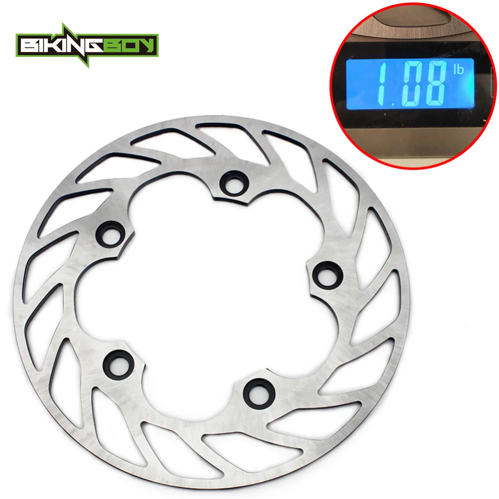 BIKINGBOY Rear Brake Disc Disk Rotor For Suzuki GSXR 1000 ABS 2017-2023 GSX-R 1000 R ABS 17 18 19 20 21 22 23 Stainless 220mm