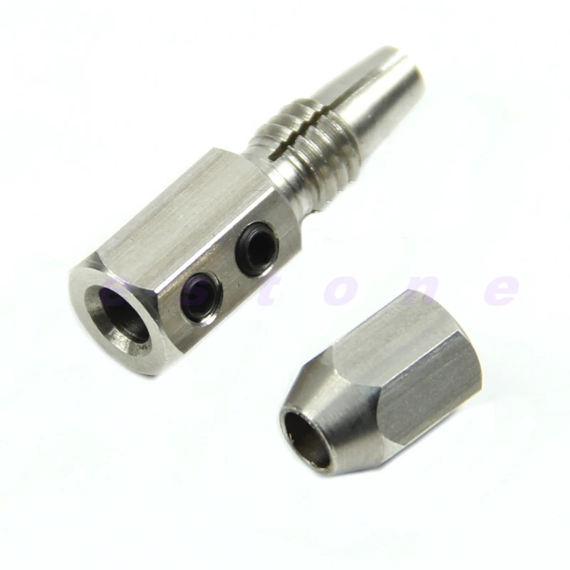 Flex Collet Coupler For 5mm Motor Shaft & 4mm Cable RC Boat Stainless Steel