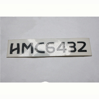 Car body rear bumper HM6432 logo for Mazda Premacy 1999-2005