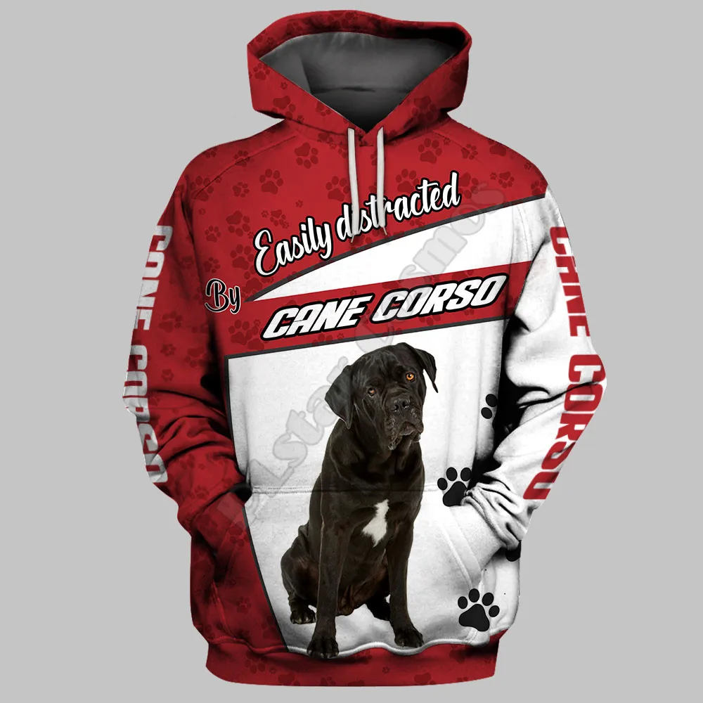 Cane Corso 3D Hoodies Printed Pullover Men For Women Funny Sweatshirts Fashion Animal Sweater Drop Shipping