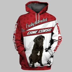 Cane Corso-sudaderas con capucha 3D para hombre y mujer, jersey estampado, sudaderas divertidas, suéter de animales a la moda, envío directo