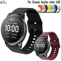 Bracelet Accessories WatchBand 22MM For Xiaomi Haylou Solar ls05 Smartwatch Silicone Replacement Strap For Garmin Vivoactive 4