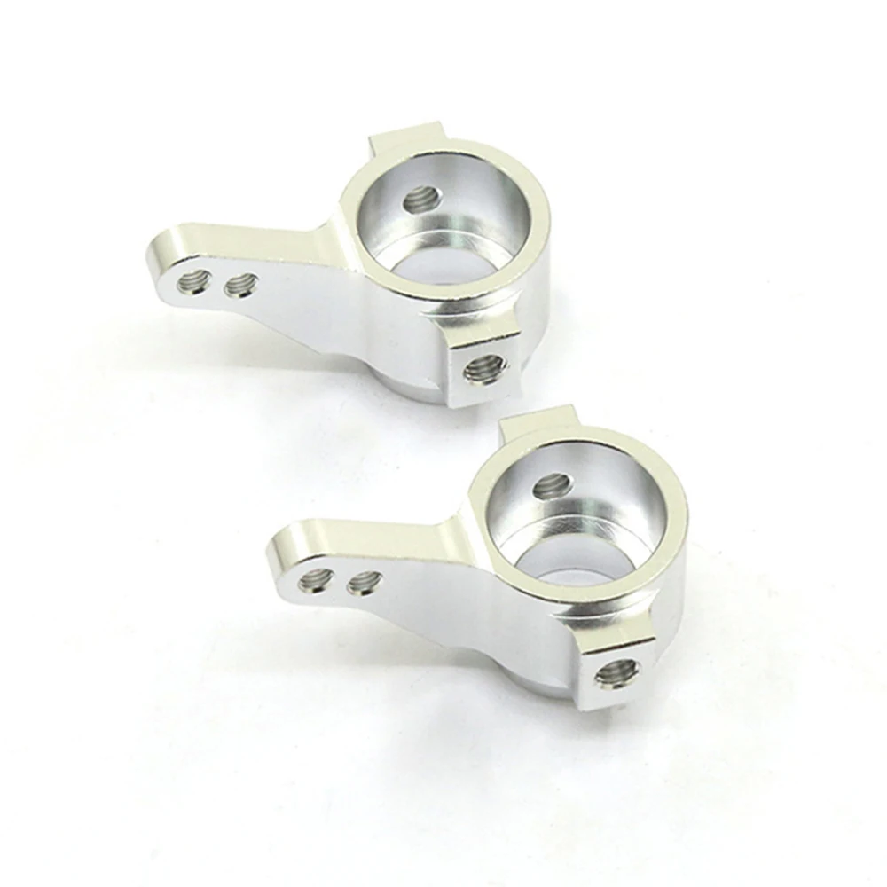 2pcs/set Aluminum Alloy Steering Cup Knuckle Arm for 1/10 Tamiya CC01 TA02 TA03 RC Car Spare Part