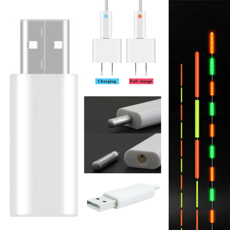 

Поплавок для рыбалки, перезаряжаемая батарея CR425, зарядное устройство USB, большое для электронных поплавков, аккумуляторы, аксессуары для ночной рыбалки, снасти