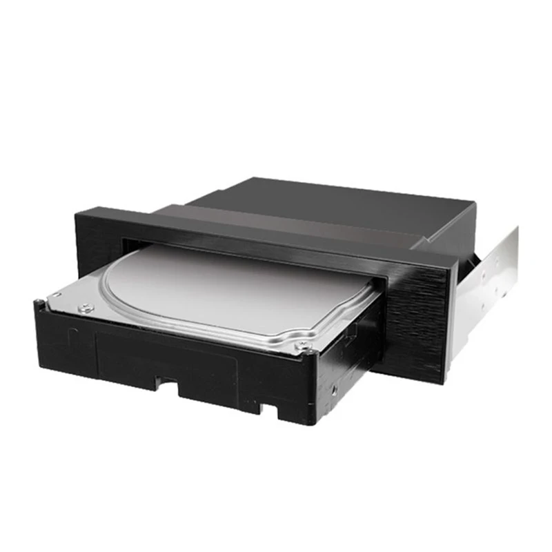 Universal Hot Swap Mobile Rack for 2.5 Inch or 3.5 Inch SSD/HDD, Internal Tray-Less Hard Drive Backplane Enclosure